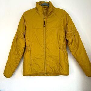 Helly Hansen Puffer Coat Mustard Yellow Size M 8 Excellent Condition